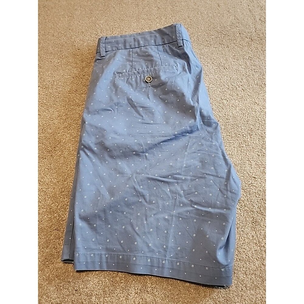 Peter Millar Men's SZ. 38  Lake Blue Crown Graphic Print Shorts MS20B14 Stretch